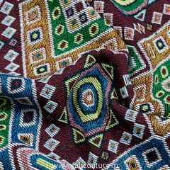 Multi Color Jacquard Fabric