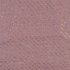 Gajree Color Chinon Chiffon Sequins Embroidered Fabric