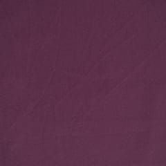 Wine Color Double Georgette Lycra fabric