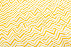 Yellow  Colorbase Pure Muslin with mustard stripes Printed Fabric