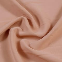 Peach Color BSY Crepe Spandex fabric