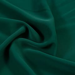 Green Color BSY Crepe Spandex fabric