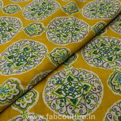 Dazzle Cotton Slub Printed Fabric