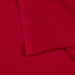 Red Poly Georgette fabric