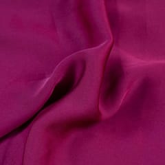 Magenta Color Marina Satin fabric