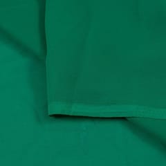 Green Color Poly Georgette fabric