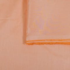 Peach Color Zara Cotton Silk fabric