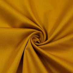 Mustard Color Zara Cotton Silk fabric