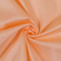 Peach Color Zara Cotton Silk fabric