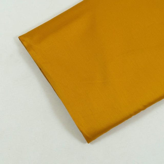 Mustard Color Zara Cotton Silk fabric