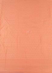 Peach color Big width Rayon chikan fabric