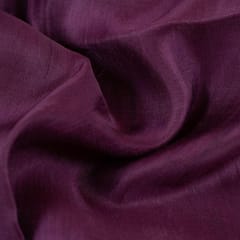 Wine Color Linen Satin fabric