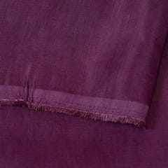 Wine Color Linen Satin fabric