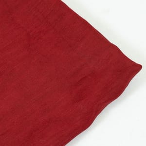 Maroon Color Linen Satin fabric