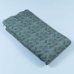 Sage Green Linen Cotton Digital Printed Fabric