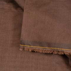 Brown Color Modal Chanderi fabric