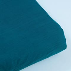 Peacock Green Color Rayon Slub(1Mtr Piece)