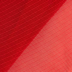 Red Color Kota Doria Checks fabric