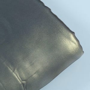 Dark Grey Color Shimmer Georgette Foil fabric