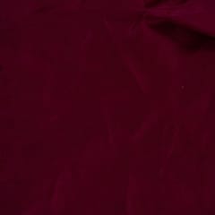 Maroon Color Uppada fabric