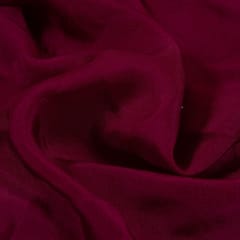 Maroon Color Uppada fabric