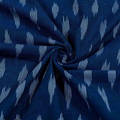 NAVY BLUE  IKAT fabric