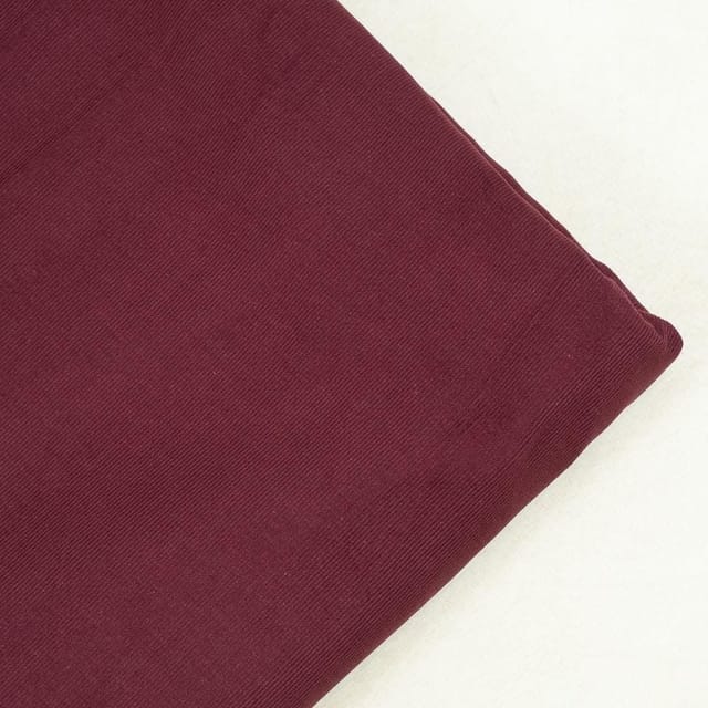 Berry Color Corduroy fabric