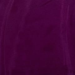 Wine Color Poly Organza fabric