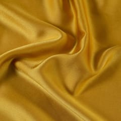 Mustard Color Milano Satin fabric