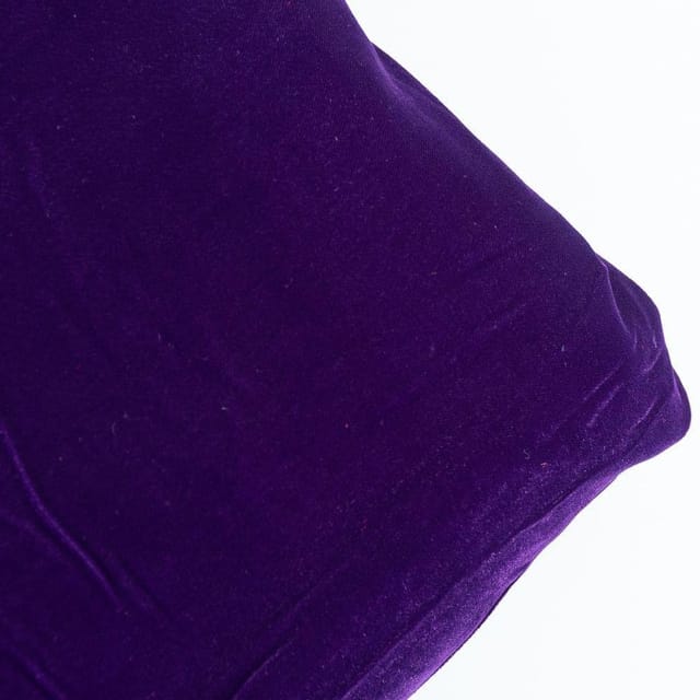 Purple Color Velvet fabric