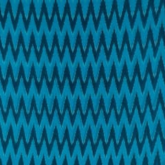 Firozi with Blue Ikat Fabric