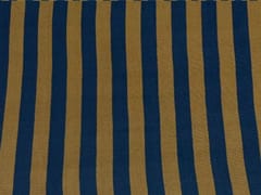 Hosiery Lycra Brown Blue Stripes