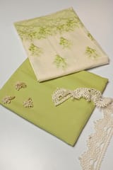 Cream and Green Color DIY Set