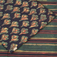 5 Mtr. Green Color Cotton Print Set