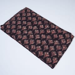 Coffee Color Cotton Print