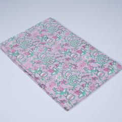 Pink Color Cotton Print