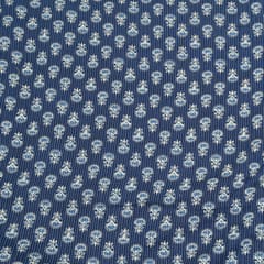 Blue Color Cotton Kantha Print