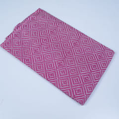 Purple Color Cotton Printed Fabric