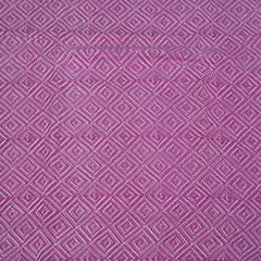 Purple Color Cotton Printed Fabric