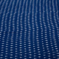 Blue & White Cotton Ikat