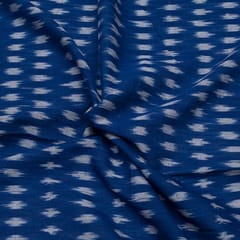 Blue & White Cotton Ikat