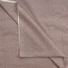 Pink Color Cotton Flex Printed Fabric