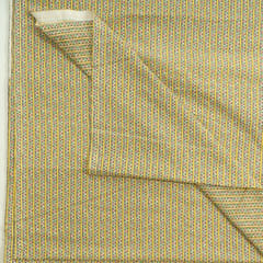 Yellow Color Cotton Flex Printed Fabric