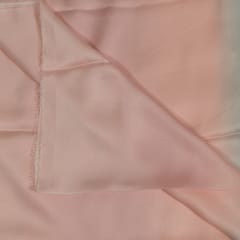 Multi Color Georgette Satin Ombre Printed Fabric