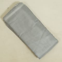 Grey Color Kota Doria Fabric