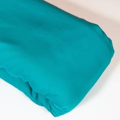 Blue Color Banana Crepe Fabric