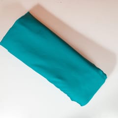 Blue Color Banana Crepe Fabric