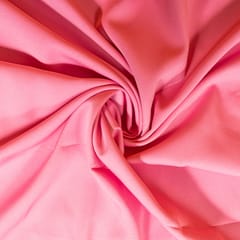 Pink Color Banana Crepe Fabric