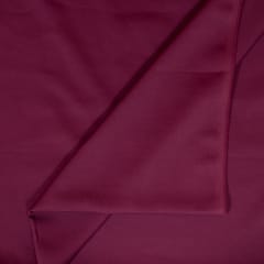 Wine Color Banana Crepe Fabric