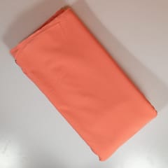 Peach Color Banana Crepe Fabric